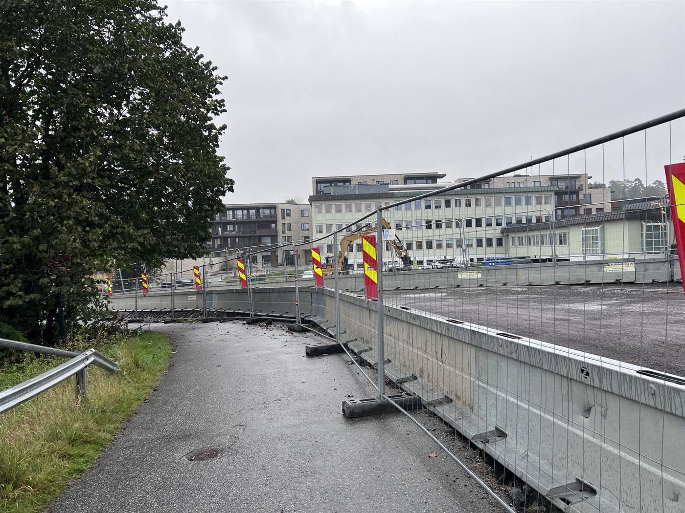 Byggeplass under oppføring